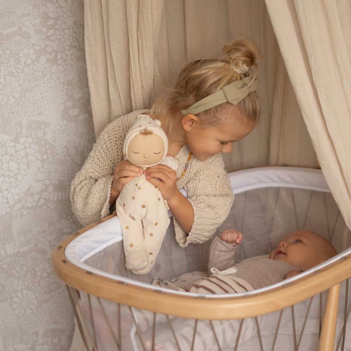 Lullaby Dozy Dinkum Doll - Olli Ella Toys sold by Rosebud & Jo
