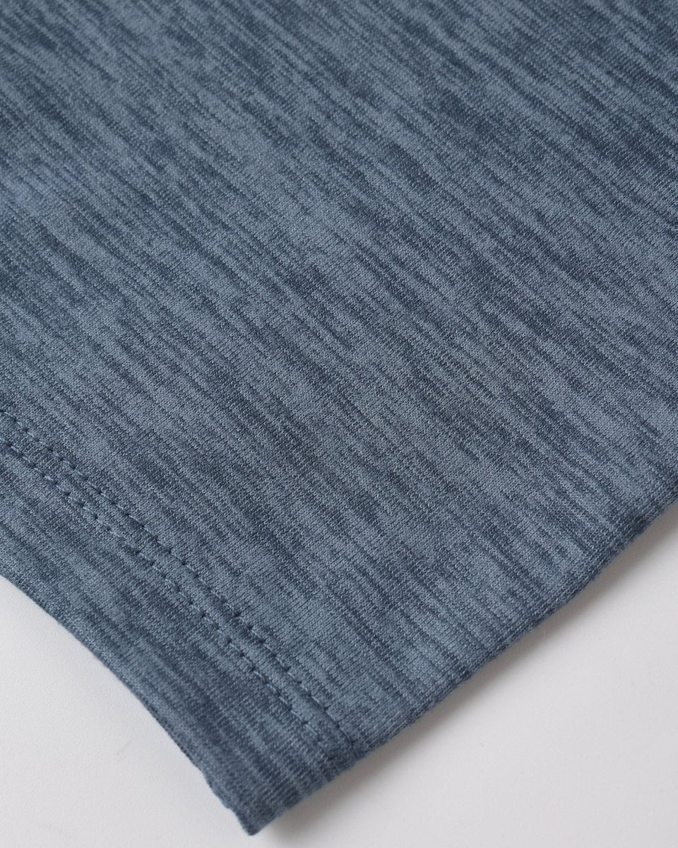 Malibu Bodysuit || Heathered Marine - Rylee + Cru Bodysuits/Onesies sold by Rosebud & Jo