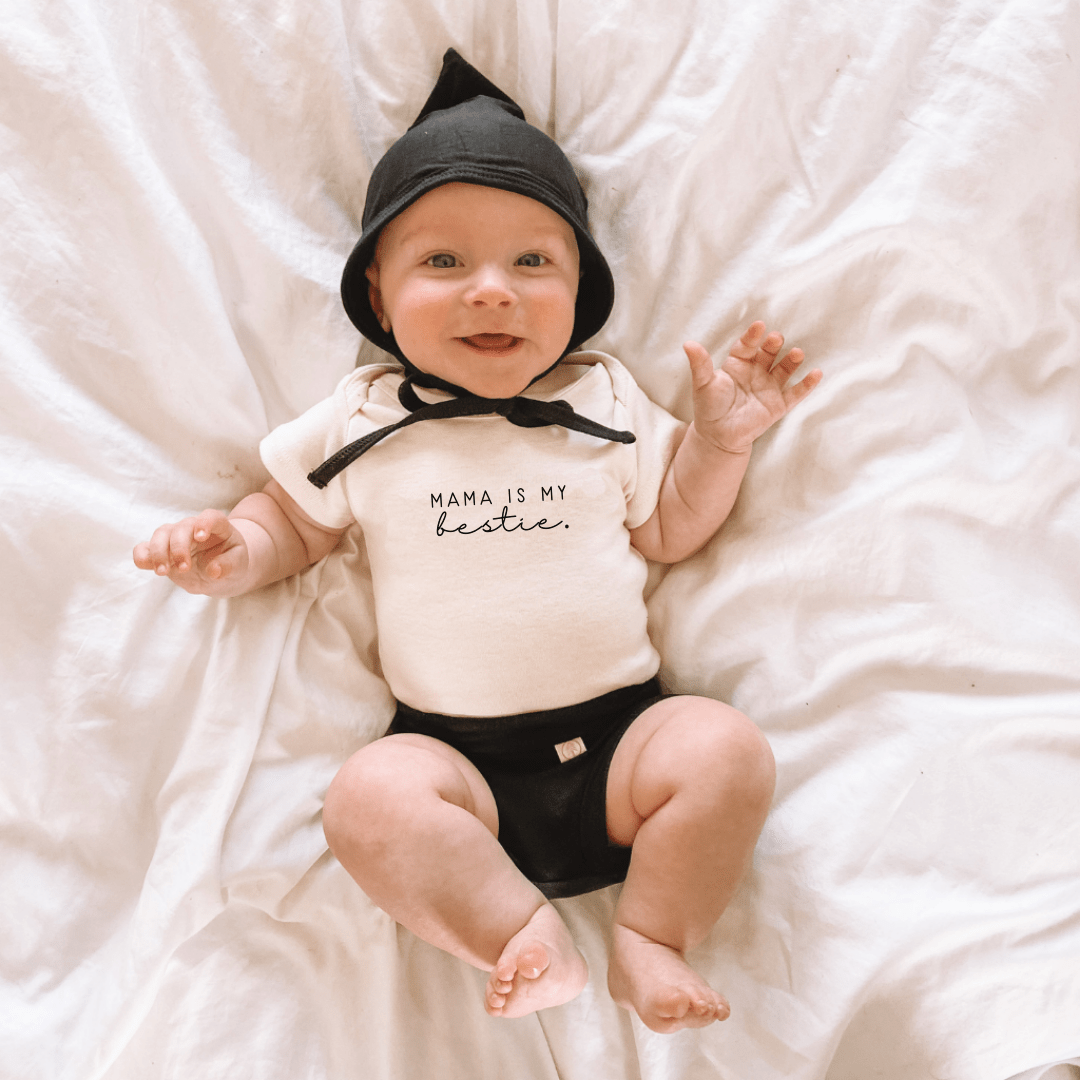 Mama is My Bestie Organic Cotton Bodysuit - Tenth & Pine Baby & Toddler Clothing sold by Rosebud & Jo