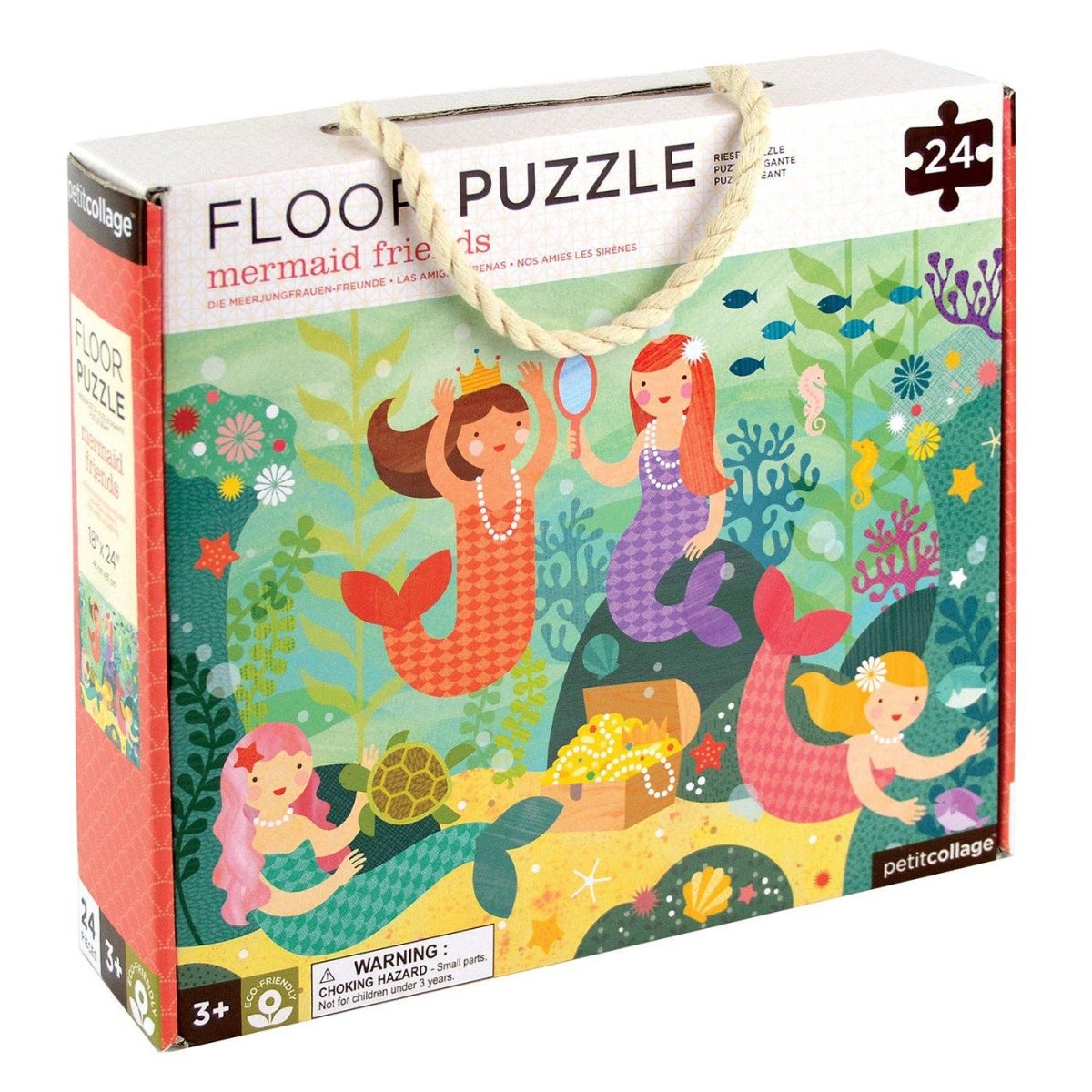 Mermaid Friends 24 - Piece Floor Puzzle - Chronicle Books Puzzle sold by Rosebud & Jo