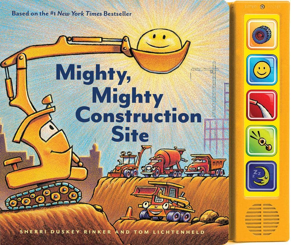 Mighty, Mighty Construction Site Sound Book - Chronicle Books Books sold by Rosebud & Jo