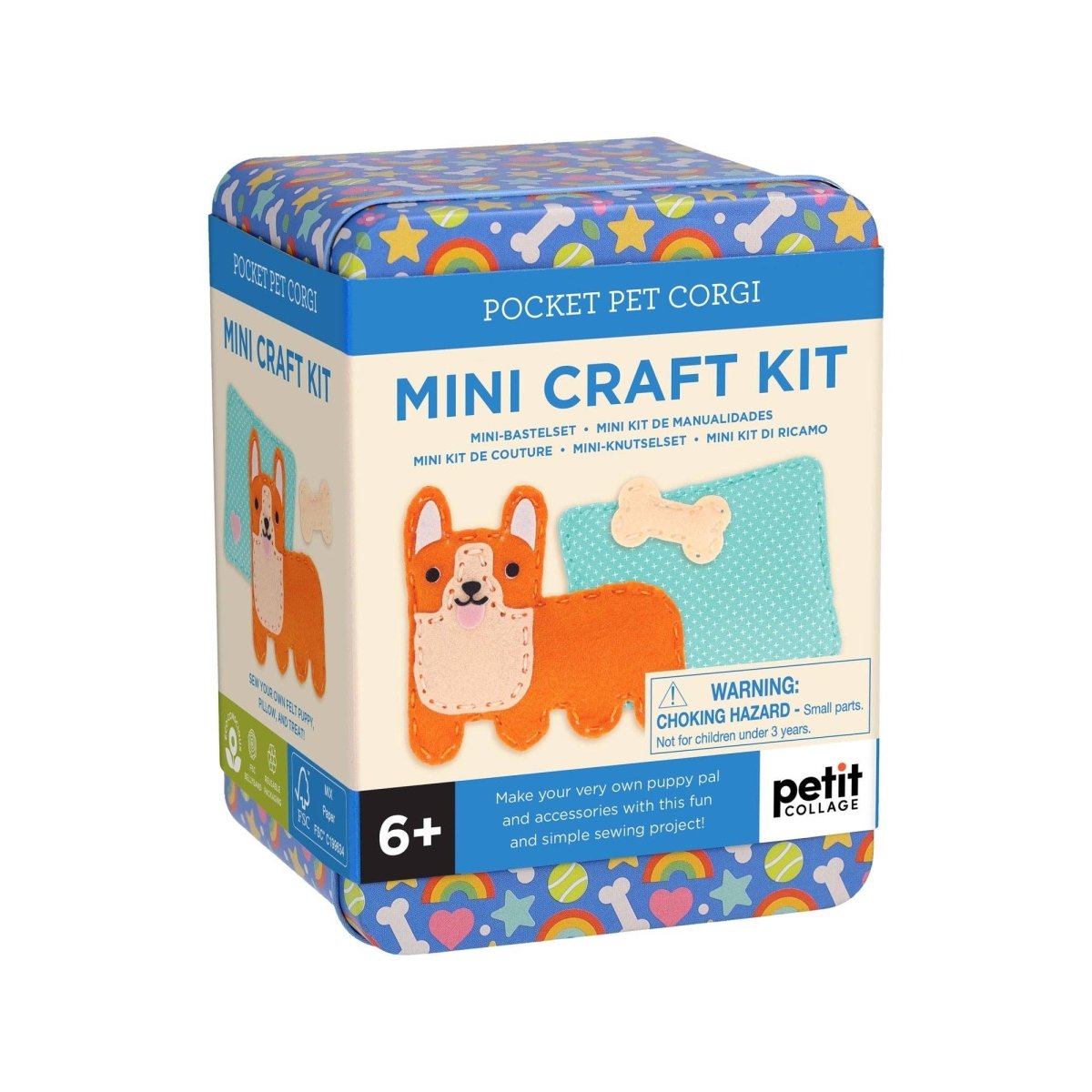 Mini Craft Kit: Pocket Pet Corgi - Chronicle Books Art sold by Rosebud & Jo