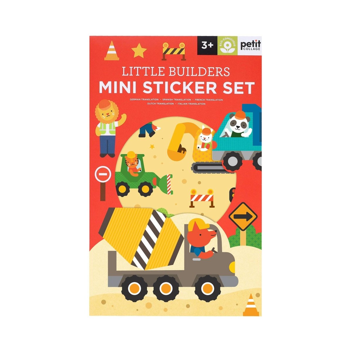 Mini Sticker Set: Little Builders - Chronicle Books Stickers sold by Rosebud & Jo