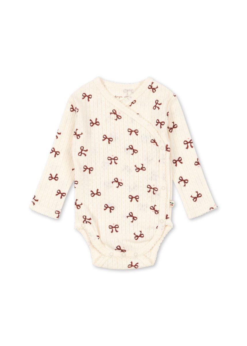 Minnie Bow Rouge Onesie - Konges Sløjd A/S Baby & Toddler Clothing sold by Rosebud & Jo