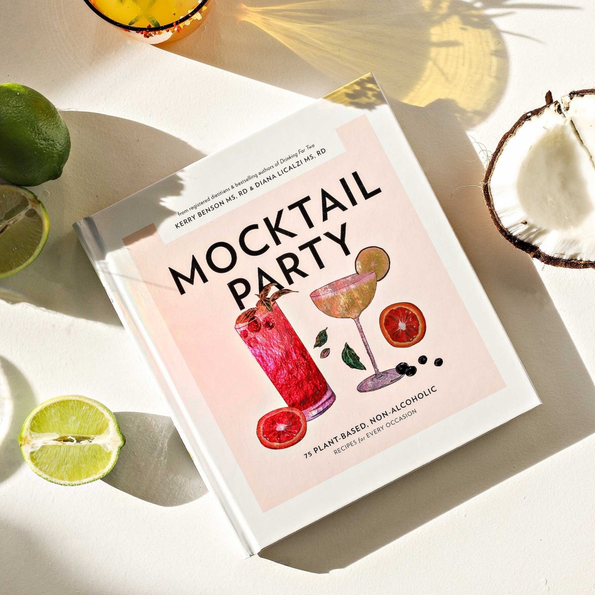 Mocktail Party: 75 Plant-Based, Non-Alcoholic Mocktail Recipes - Paige Tate & Co. Books sold by Rosebud & Jo