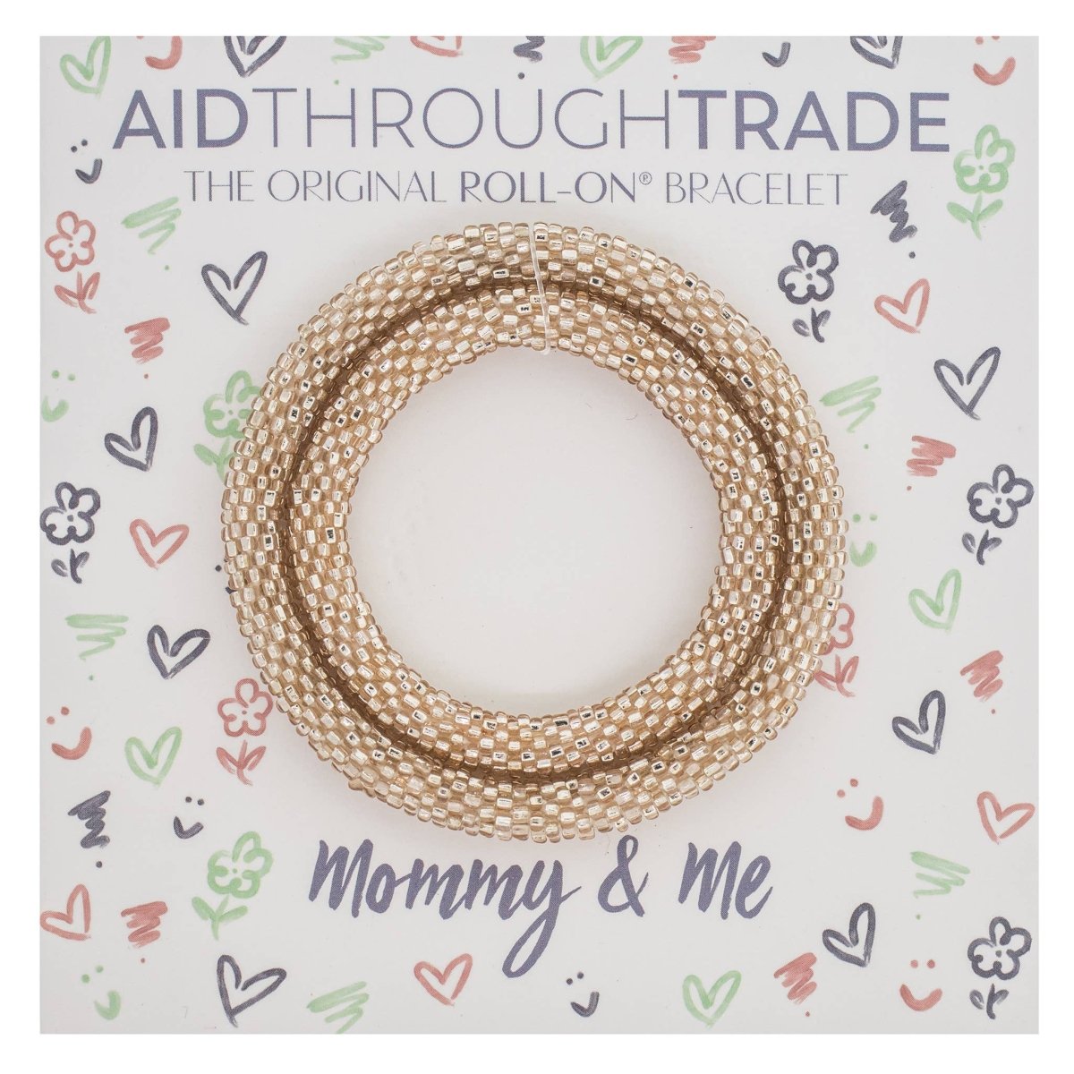 Mommy & Me Bracelets: Bubbly - Aid Through Trade Jewelry sold by Rosebud & Jo