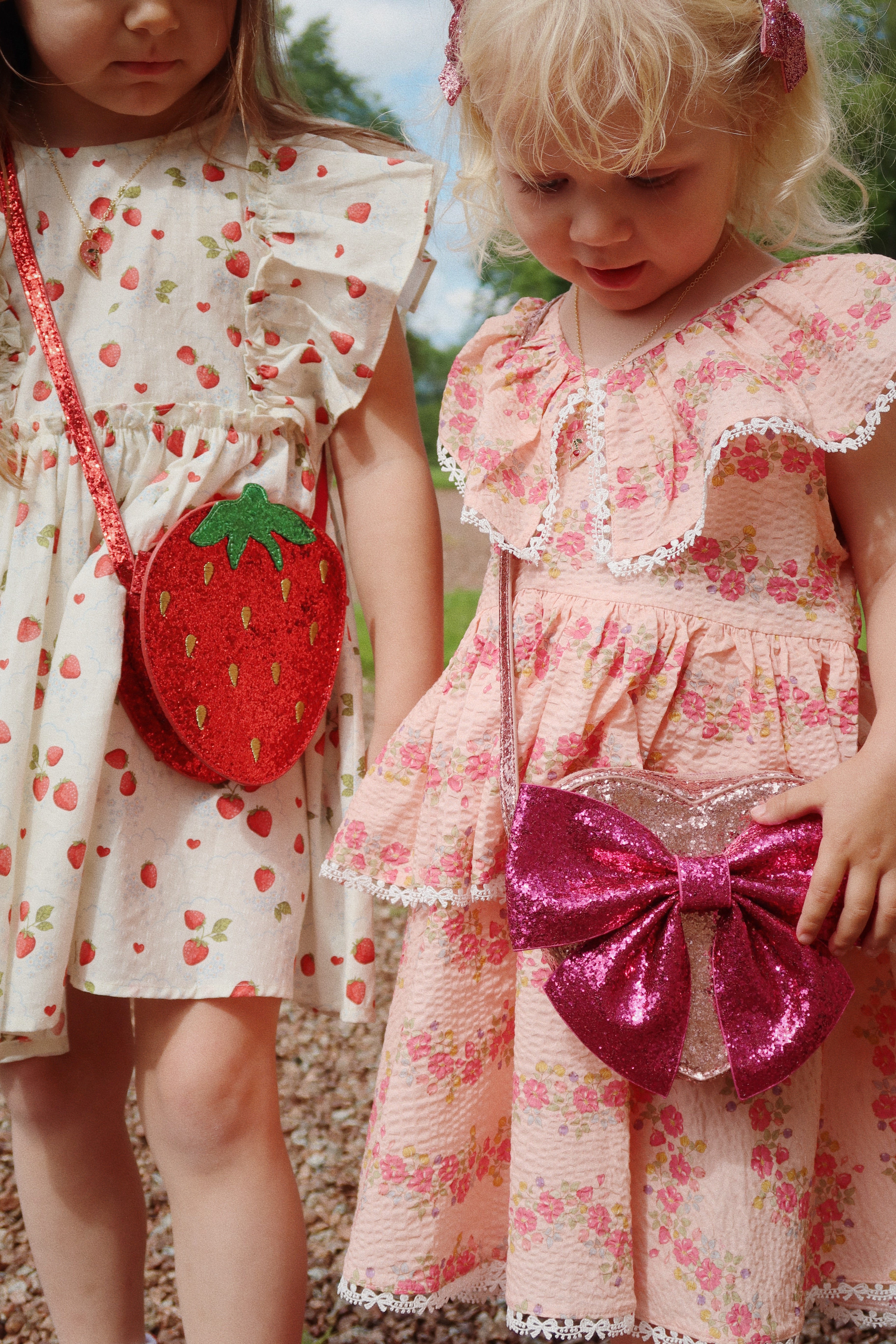 Strawberry-Shaped Shoulder Bag