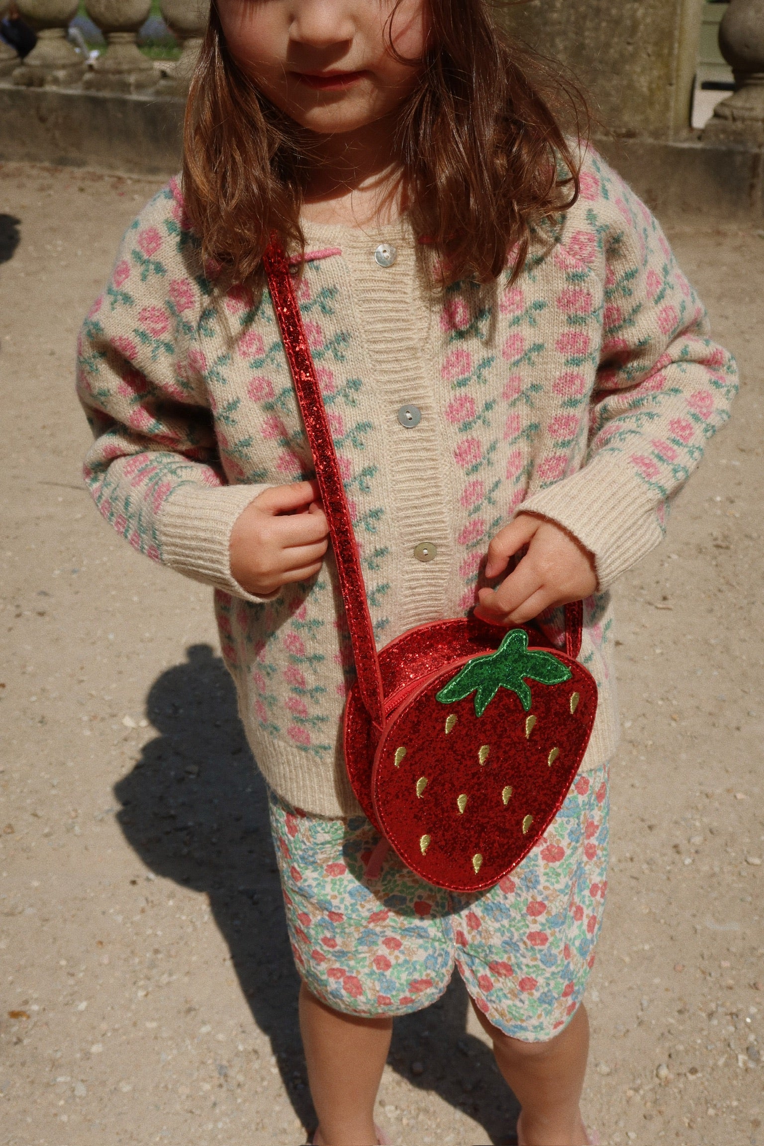 Strawberry-Shaped Shoulder Bag