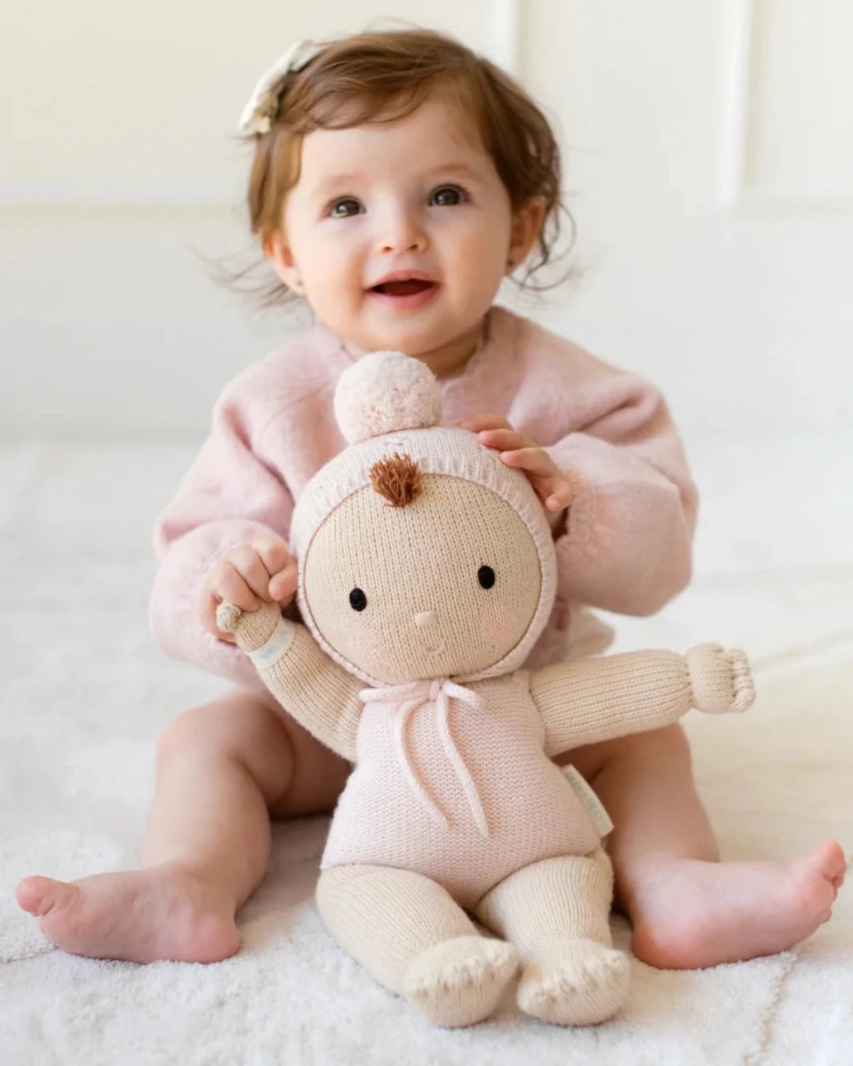 My First Baby - Blush - Cuddle + Kind Toys sold by Rosebud & Jo