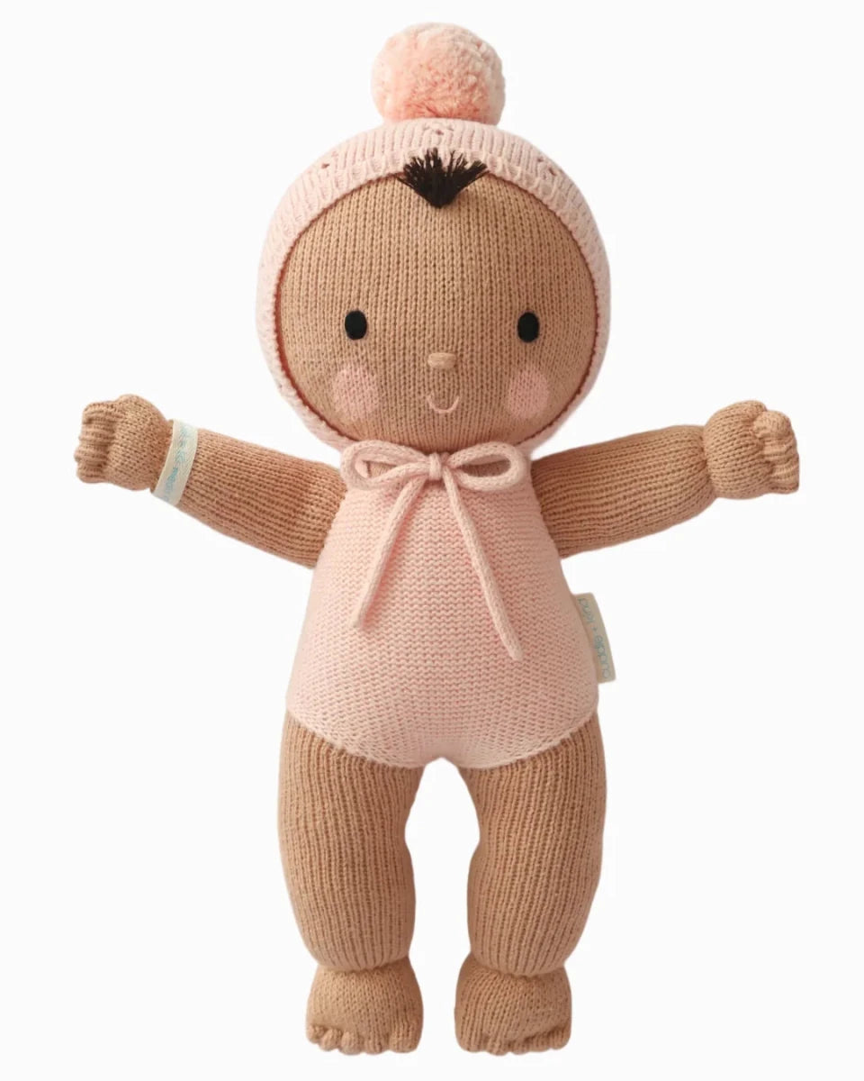 My First Baby - Peach - Cuddle + Kind Toys sold by Rosebud & Jo