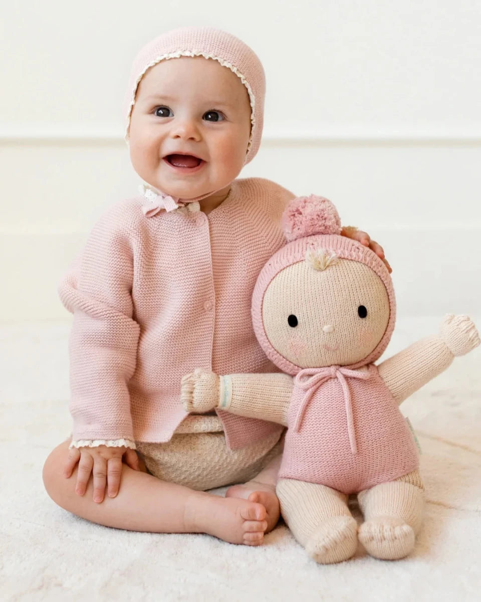 My First Baby - Rose - Cuddle + Kind Toys sold by Rosebud & Jo
