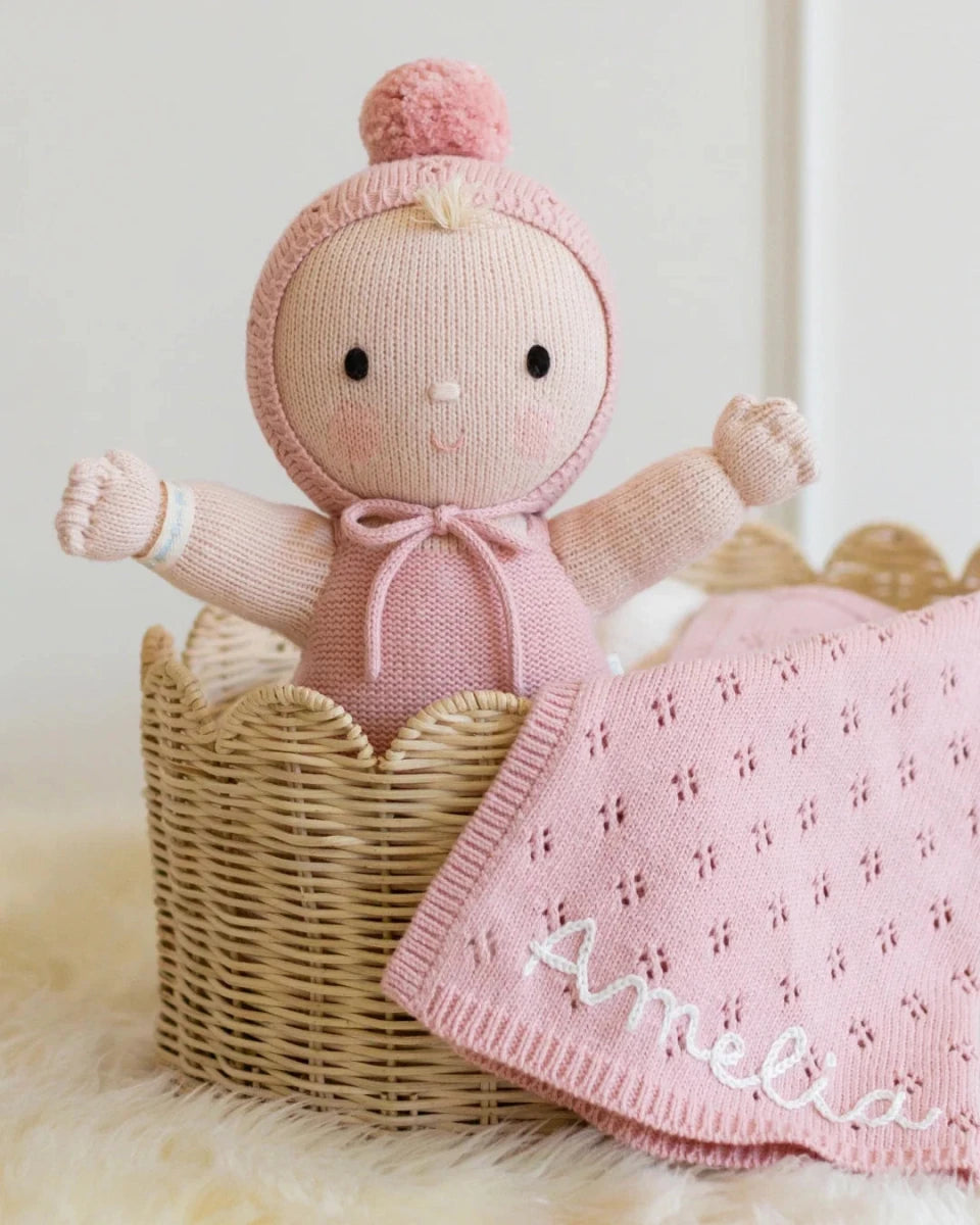 My First Baby - Rose - Cuddle + Kind Toys sold by Rosebud & Jo