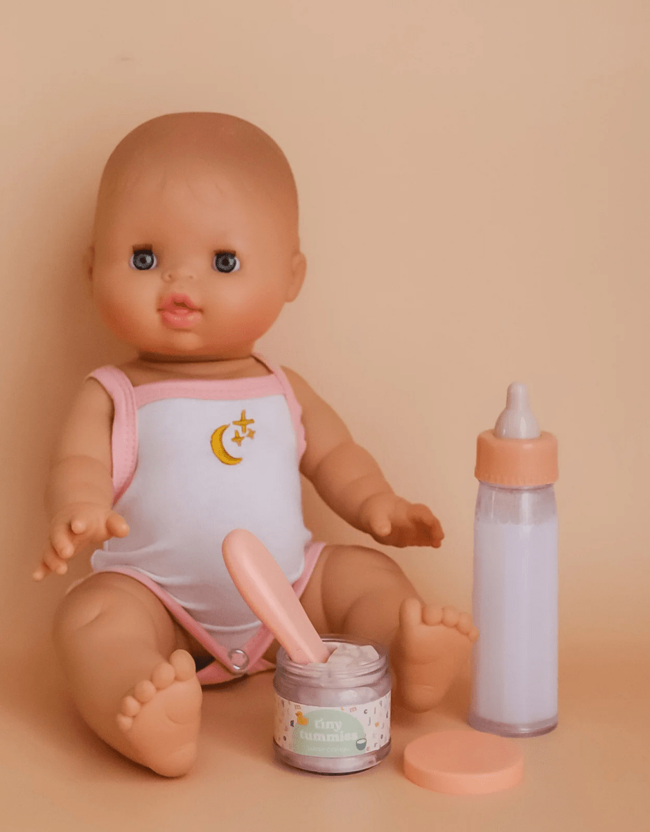 My First Tiny Tummies Milk & Cereal Set - Tiny Harlow - North America Toys sold by Rosebud & Jo