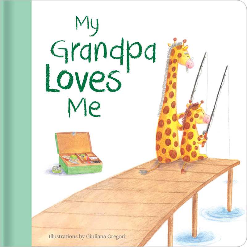 My Grandpa Loves Me - Simon & Schuster Book sold by Rosebud & Jo
