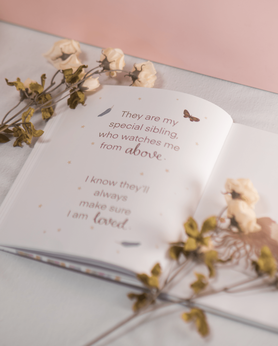 My Sibling Above - Wholeheartedly Books sold by Rosebud & Jo