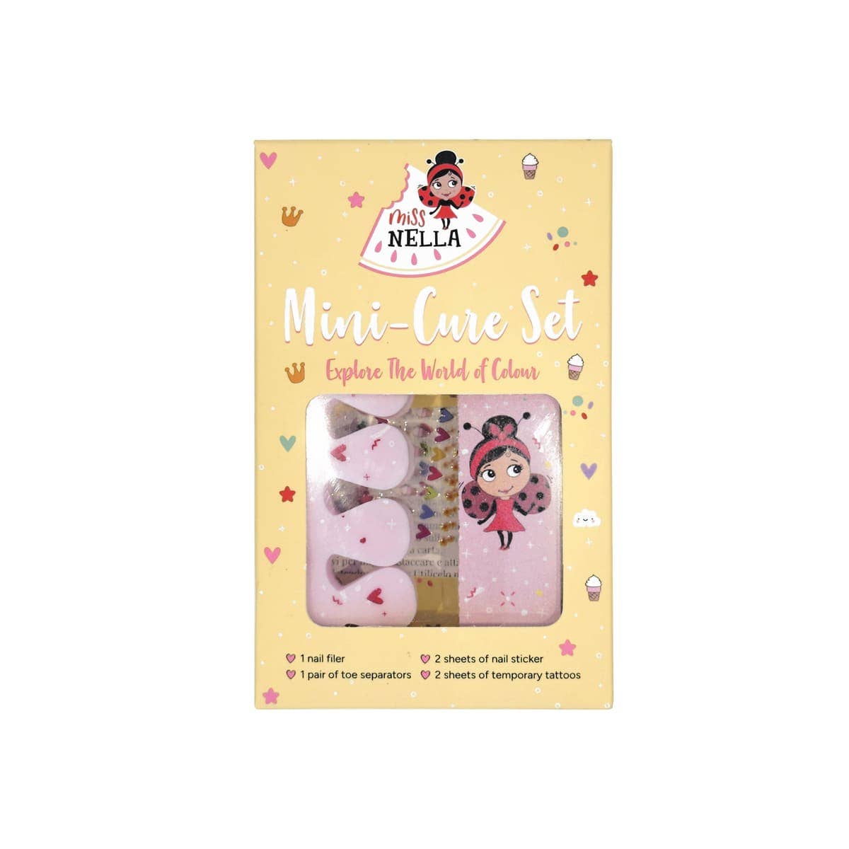 Nails And Accessories Set Manicure Kit For Children - Miss Nella US Skincare sold by Rosebud & Jo