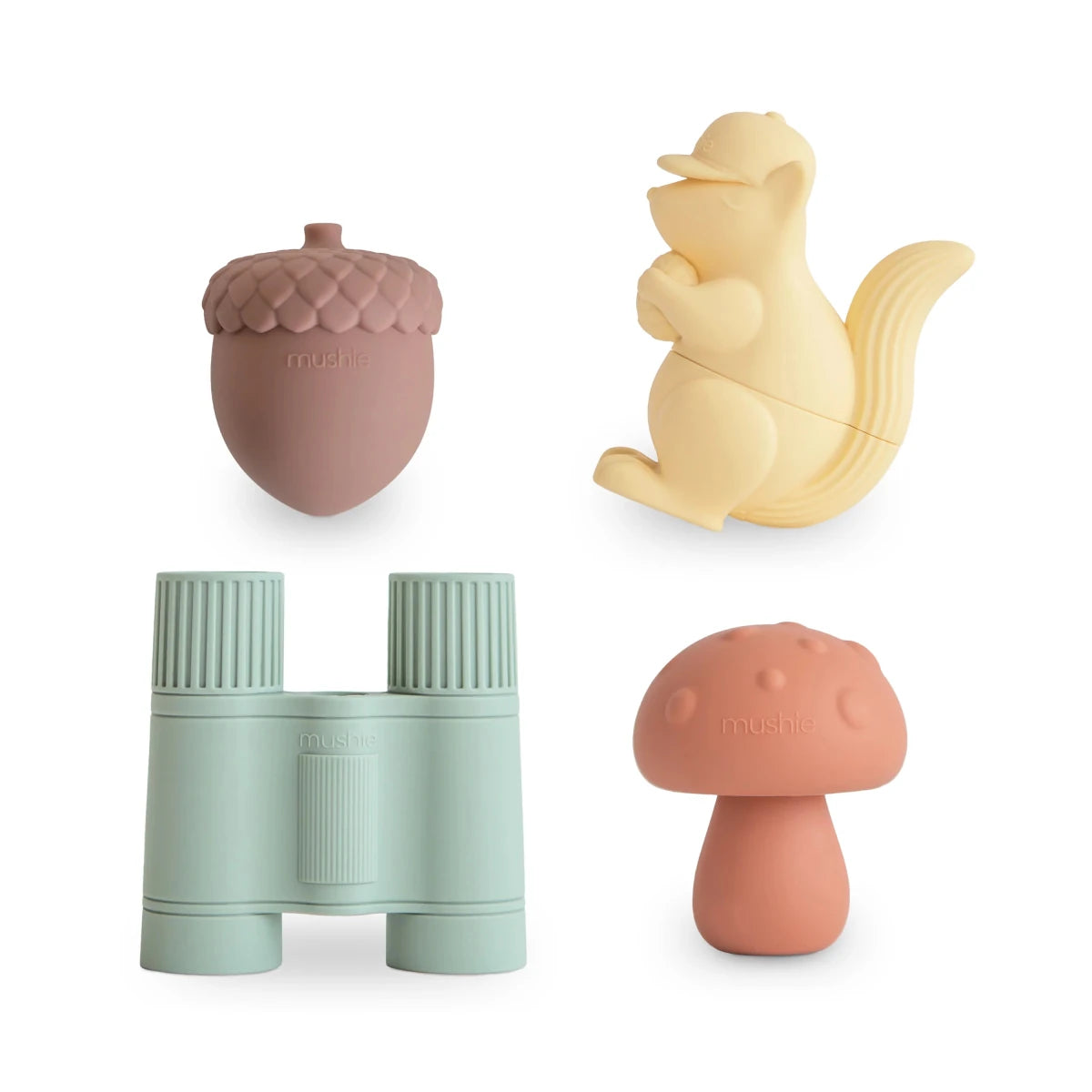 Nature Mold Free Bath Play Set - mushie Toys sold by Rosebud & Jo