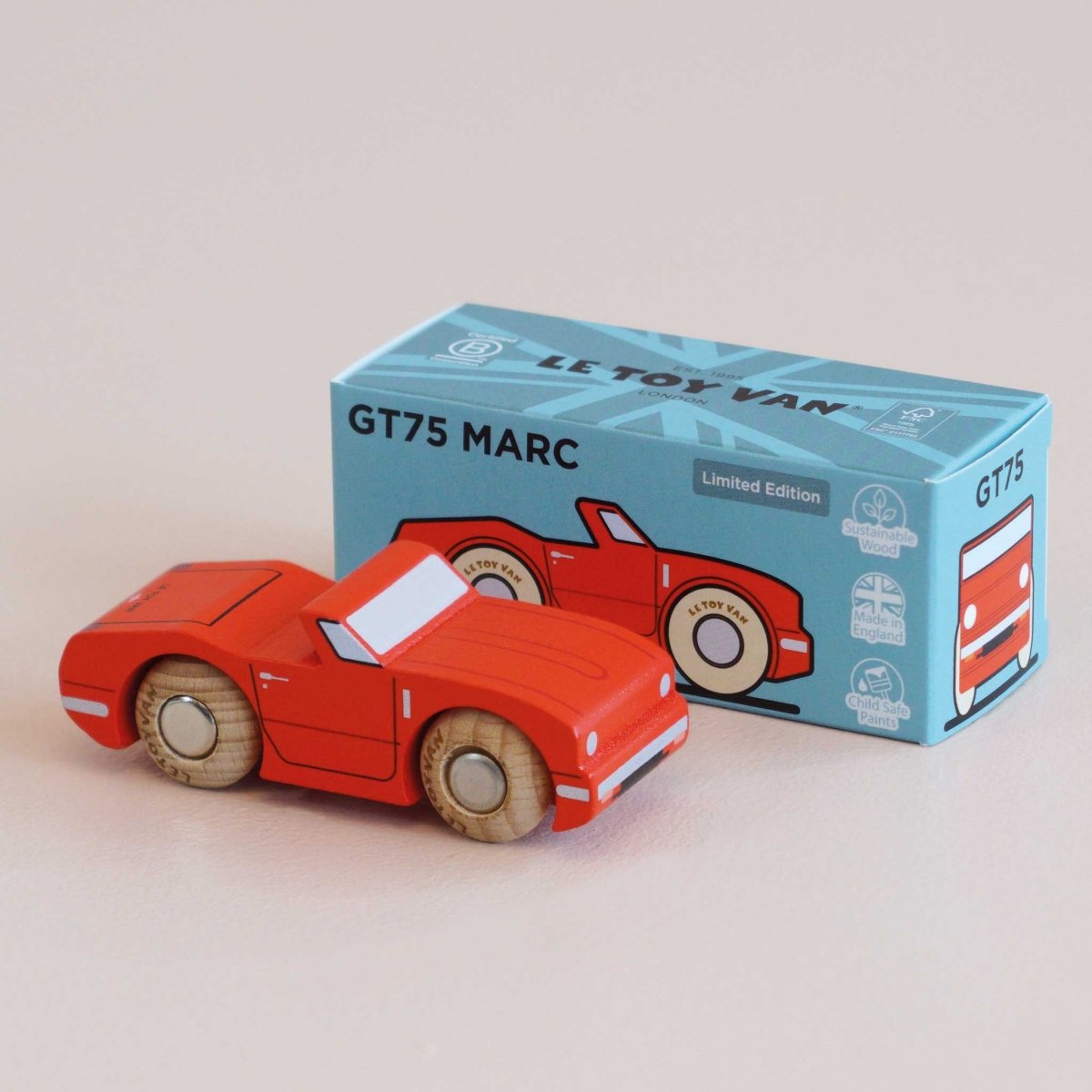 No. 13 GT75 Marc Wooden Car - Le Toy Van, Inc. Toys sold by Rosebud & Jo