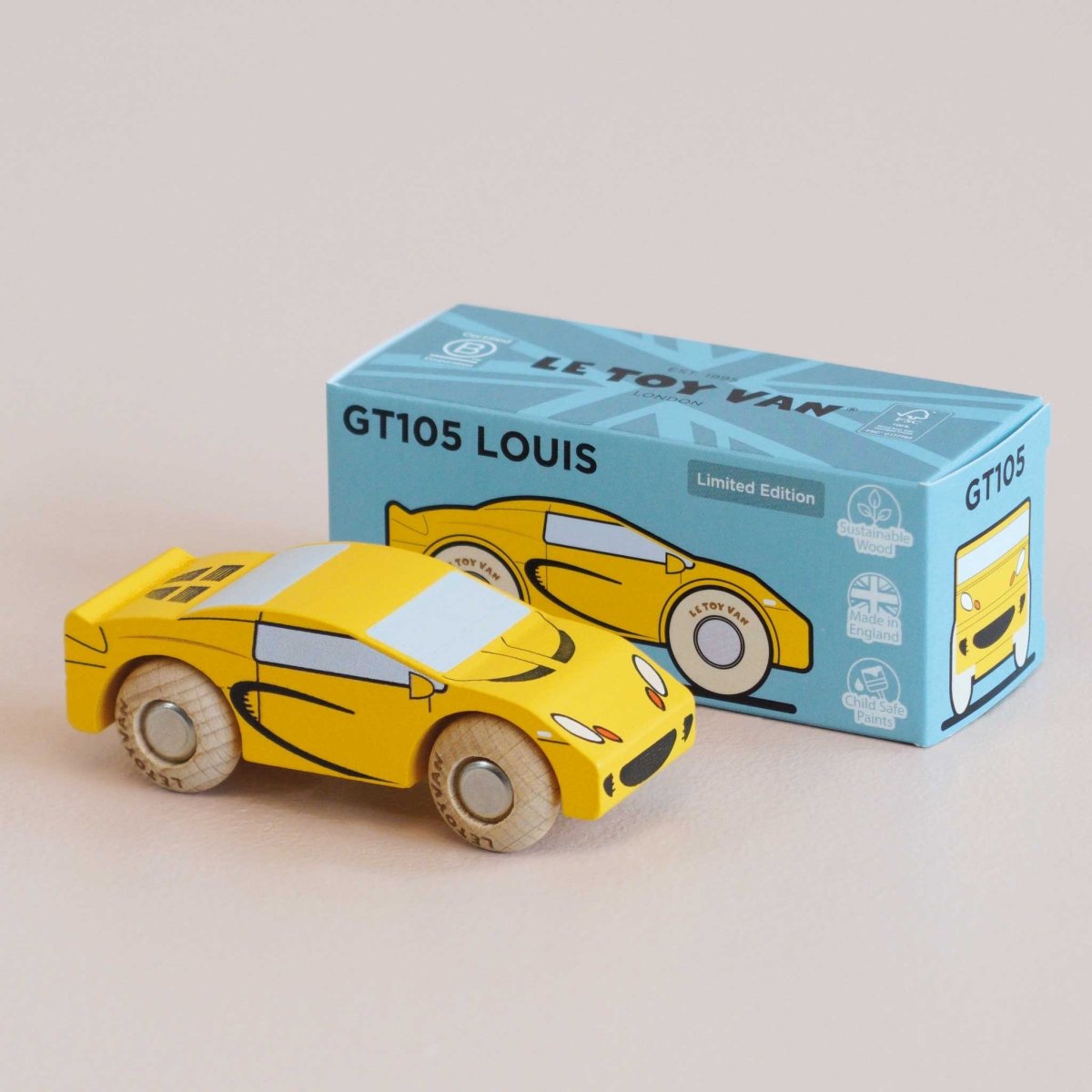 No. 19 GT105 Louis Sports Car - Le Toy Van, Inc. Toys sold by Rosebud & Jo