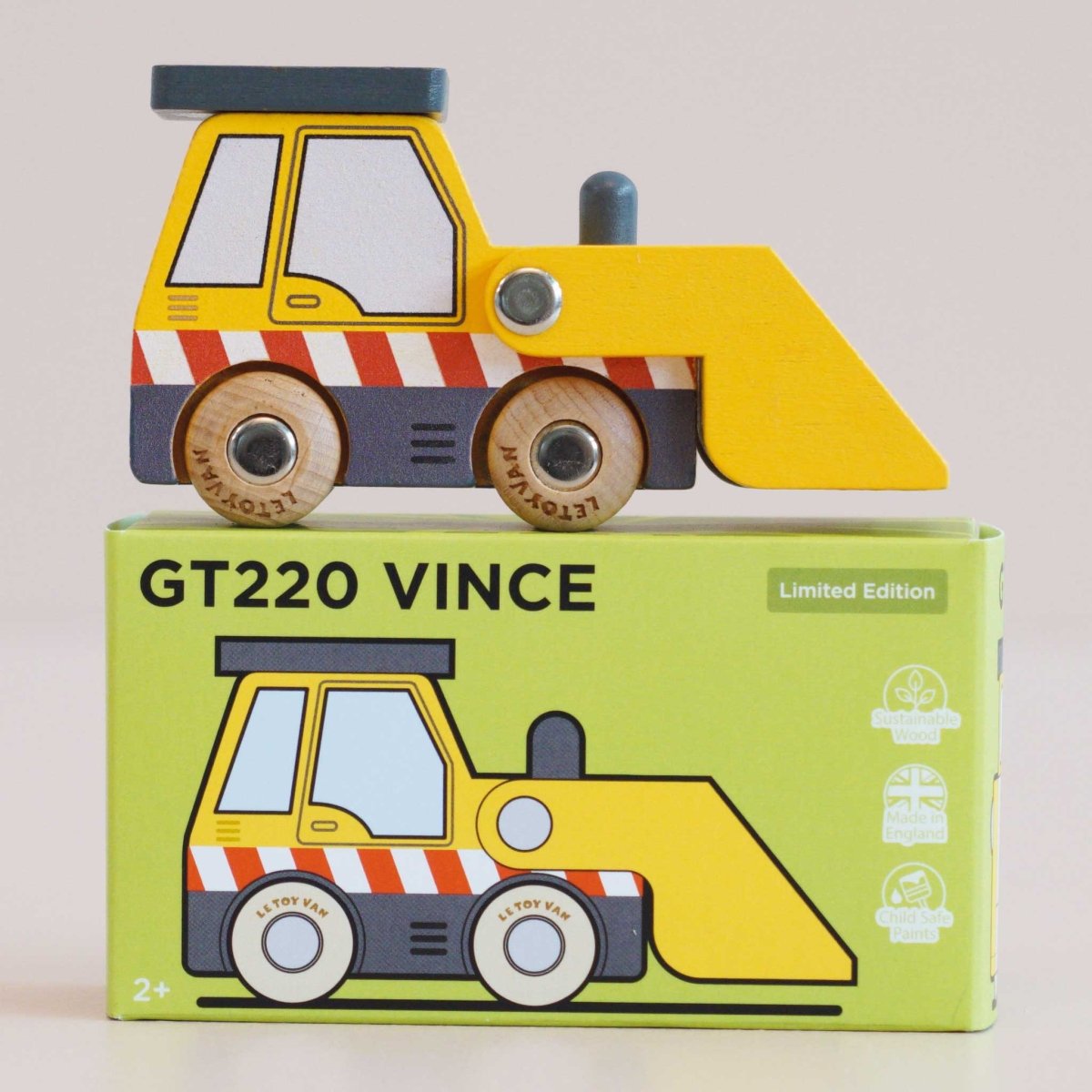 No. 38 GT220 Vince Front Loader - Le Toy Van, Inc. Toys sold by Rosebud & Jo