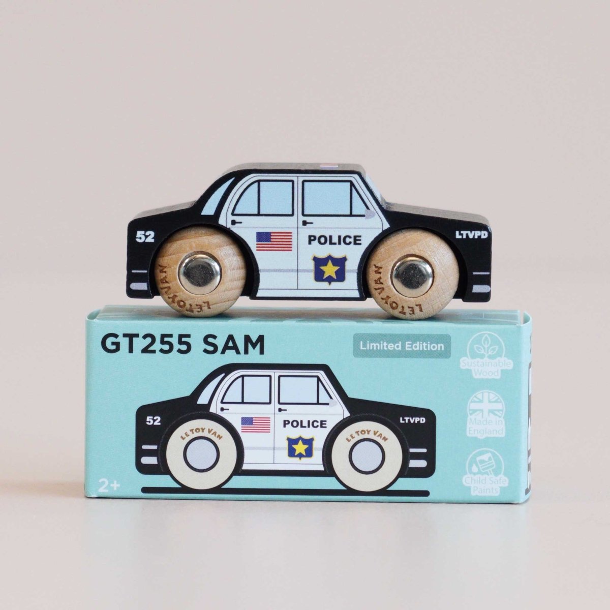 No. 41 GT255 Sam Police Car - Le Toy Van, Inc. Toys sold by Rosebud & Jo