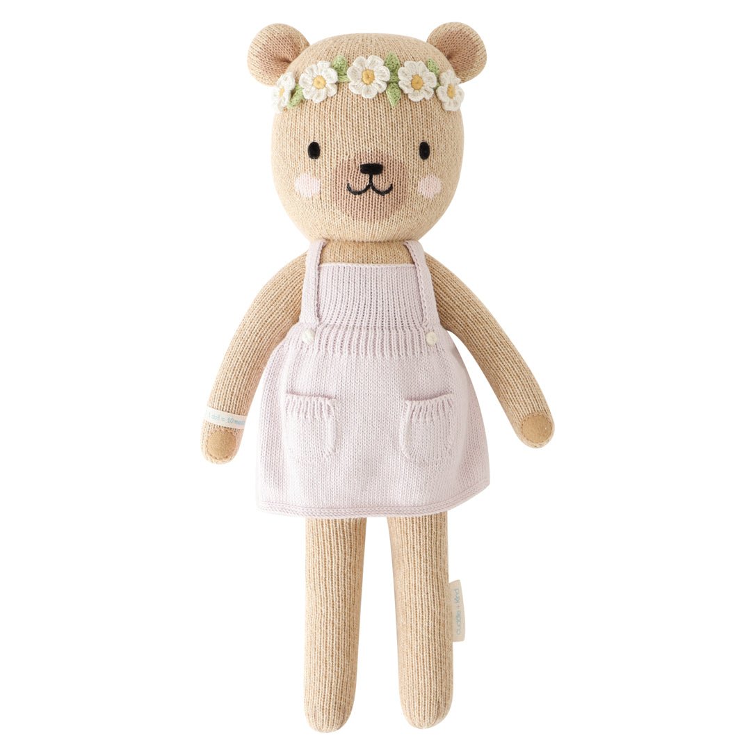 Olivia the Honey Bear - Cuddle + Kind Stuffed Animals sold by Rosebud & Jo