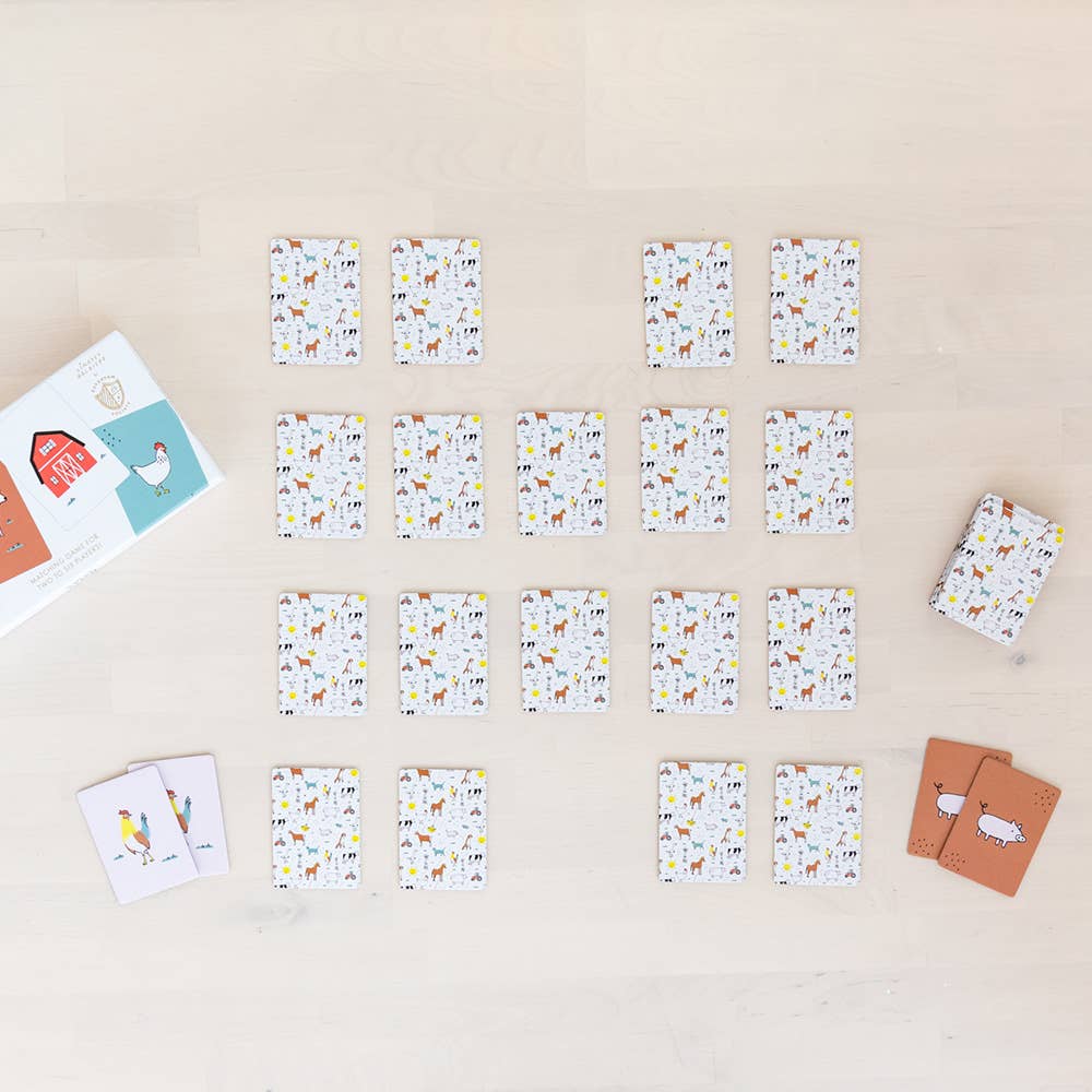 On the Farm Memory Match Game - Jollity & Co. + Daydream Society Toys sold by Rosebud & Jo