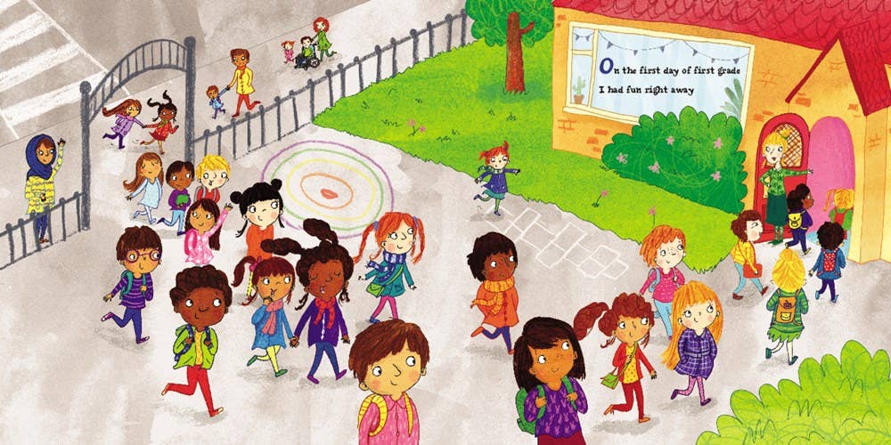 On the First Day of First Grade by Tish Rabe - HarperCollins Book sold by Rosebud & Jo