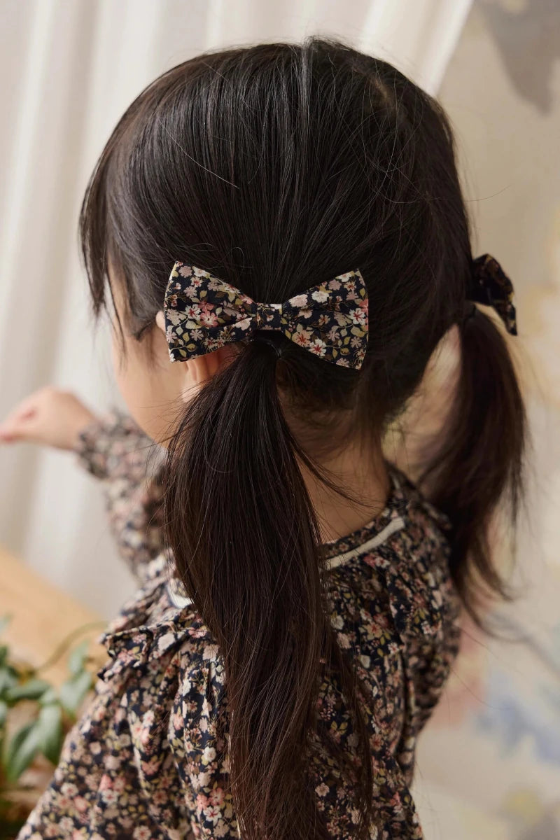 Organic Cotton Desiree Bow - Luca Floral - Jamie Kay Hair Accessories sold by Rosebud & Jo