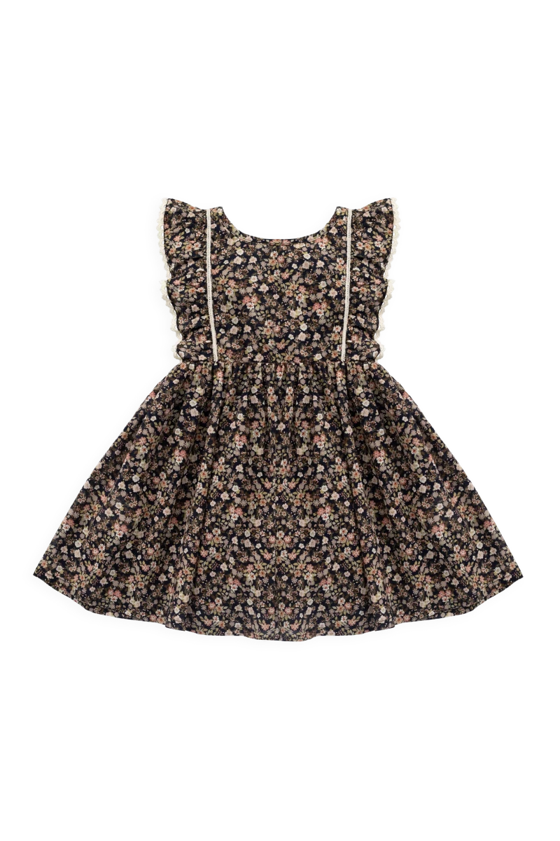 Organic Cotton Helene Dress - Luca Floral - Jamie Kay Dresses sold by Rosebud & Jo