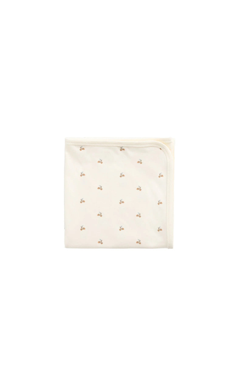 Organic Cotton Murphy Wrap - Forest Night Acorns - Jamie Kay Blanket sold by Rosebud & Jo