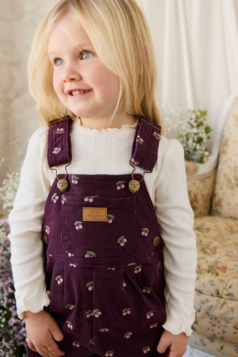 Organic Cotton Pointelle Eliane Top - Parchment - Jamie Kay Tops sold by Rosebud & Jo