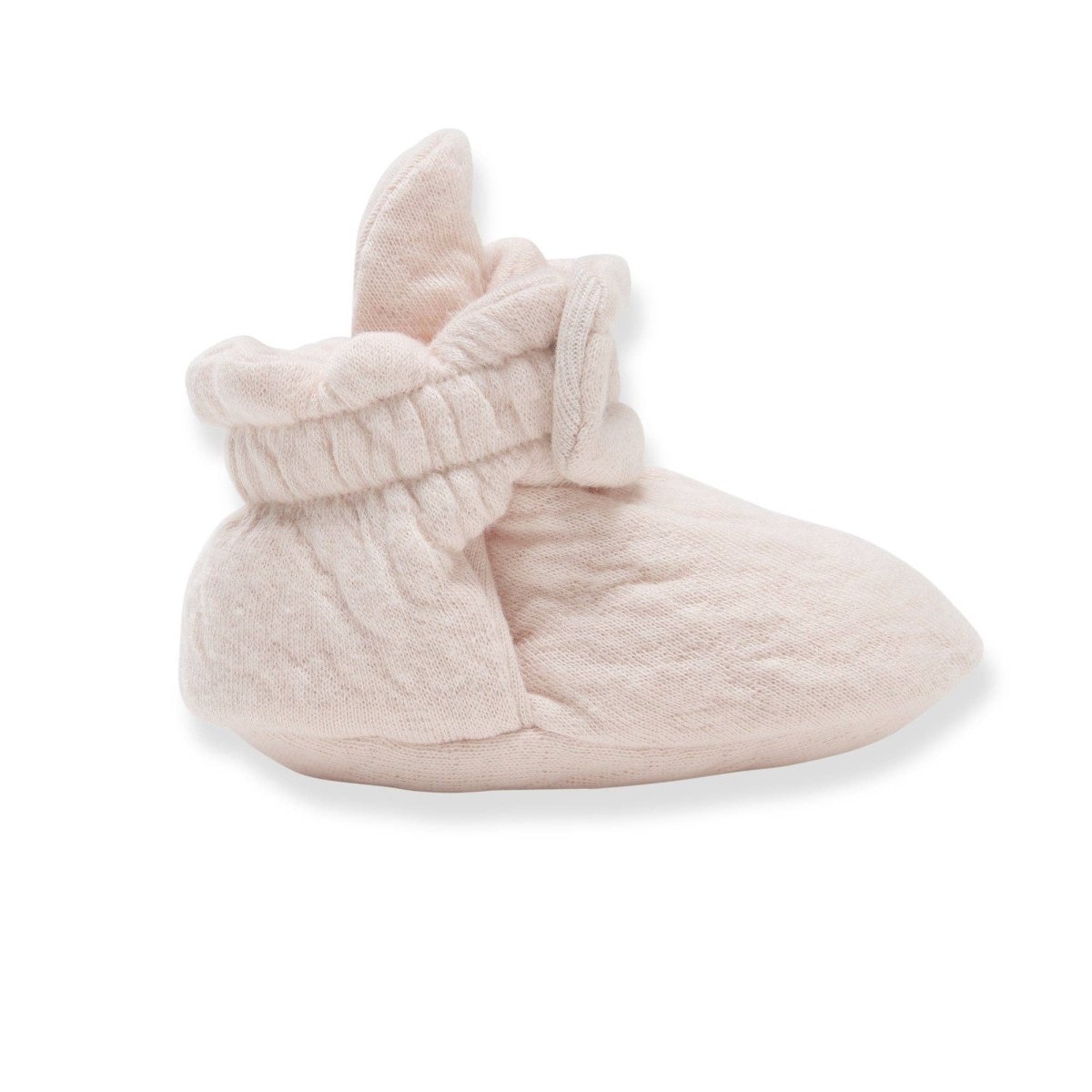 Organic Cotton Quilted Bee Baby Booties - Ranunculus - Burt's Bees Baby Shoes sold by Rosebud & Jo