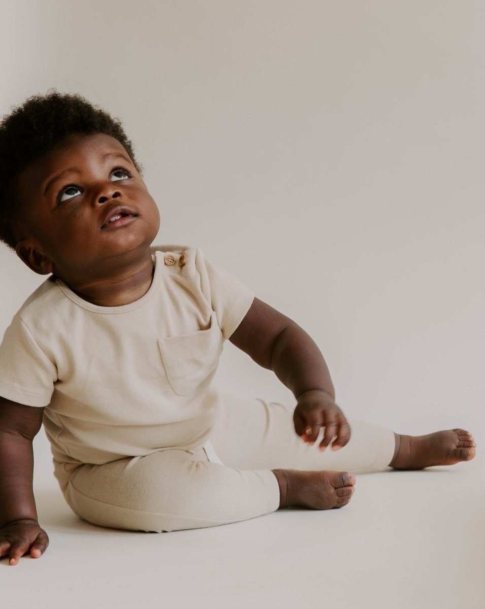 Organic Cotton Soft Leggings - Dear Hayden sold by Rosebud & Jo