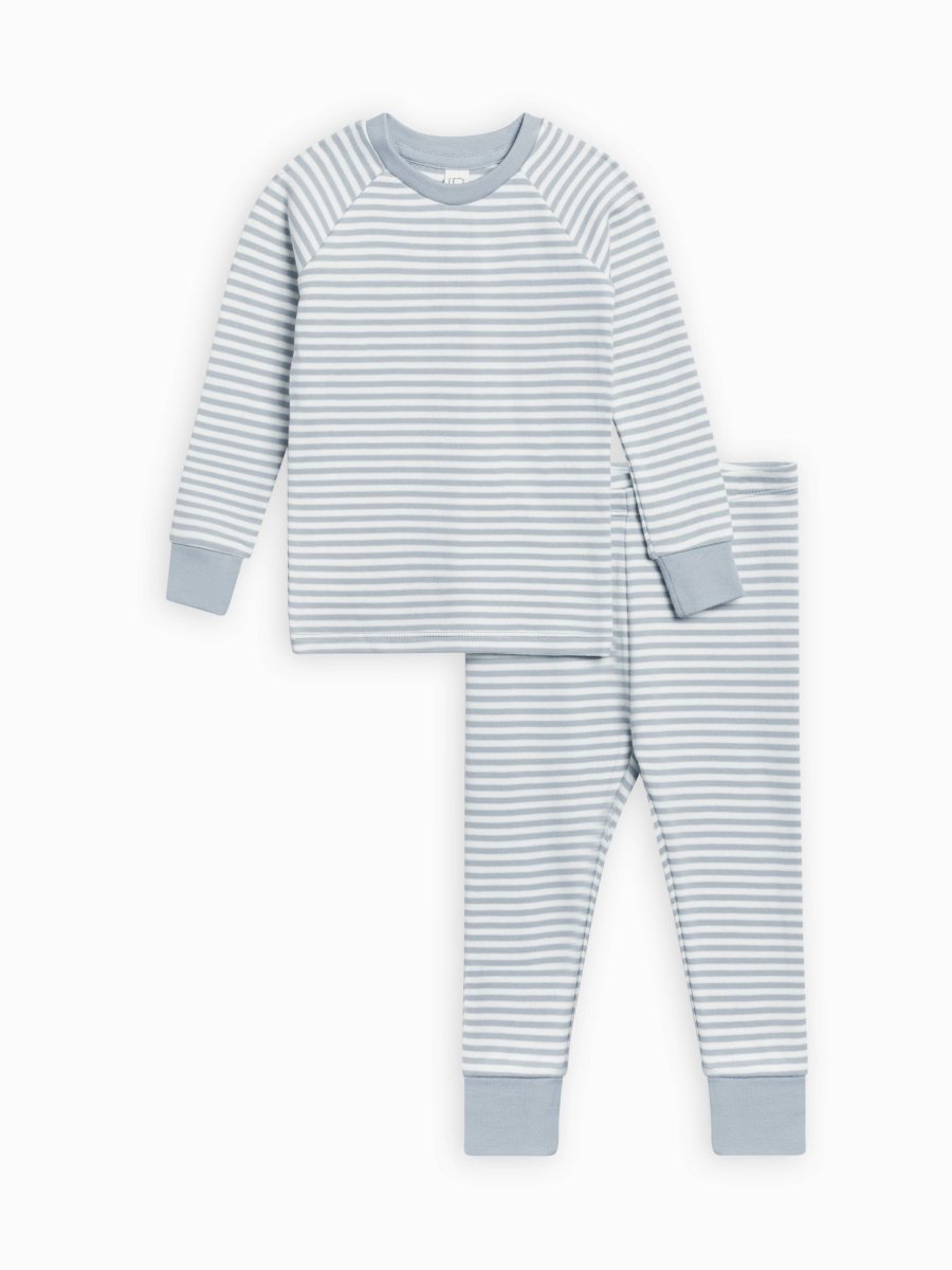 Organic Long Sleeve Jammies - Colored Organics sold by Rosebud & Jo