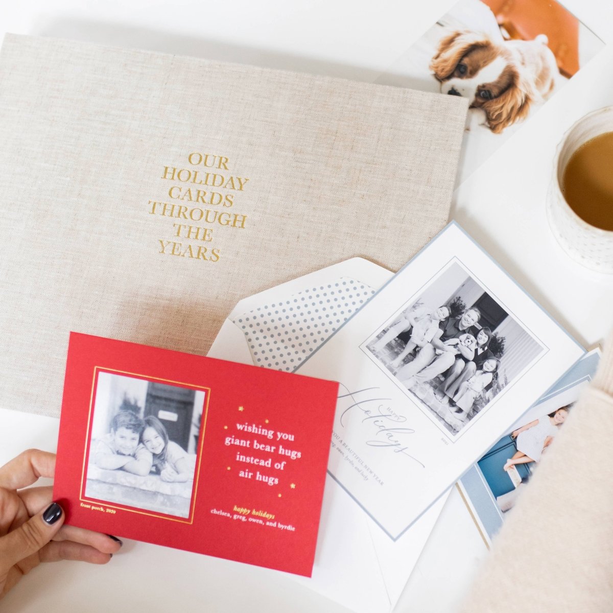 Our Holiday Card Book - Sugar Paper Card sold by Rosebud & Jo