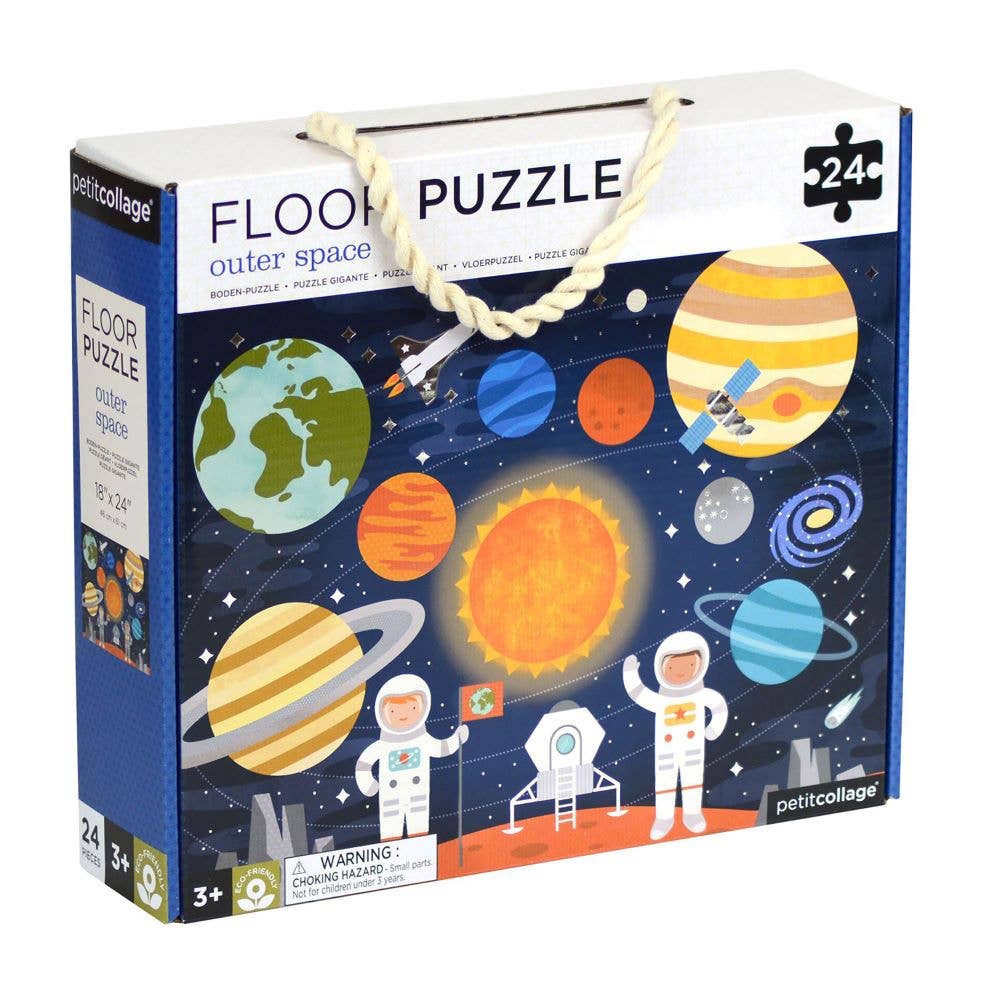 Outer Space 24-Piece Floor Puzzle - Chronicle Books Toys sold by Rosebud & Jo
