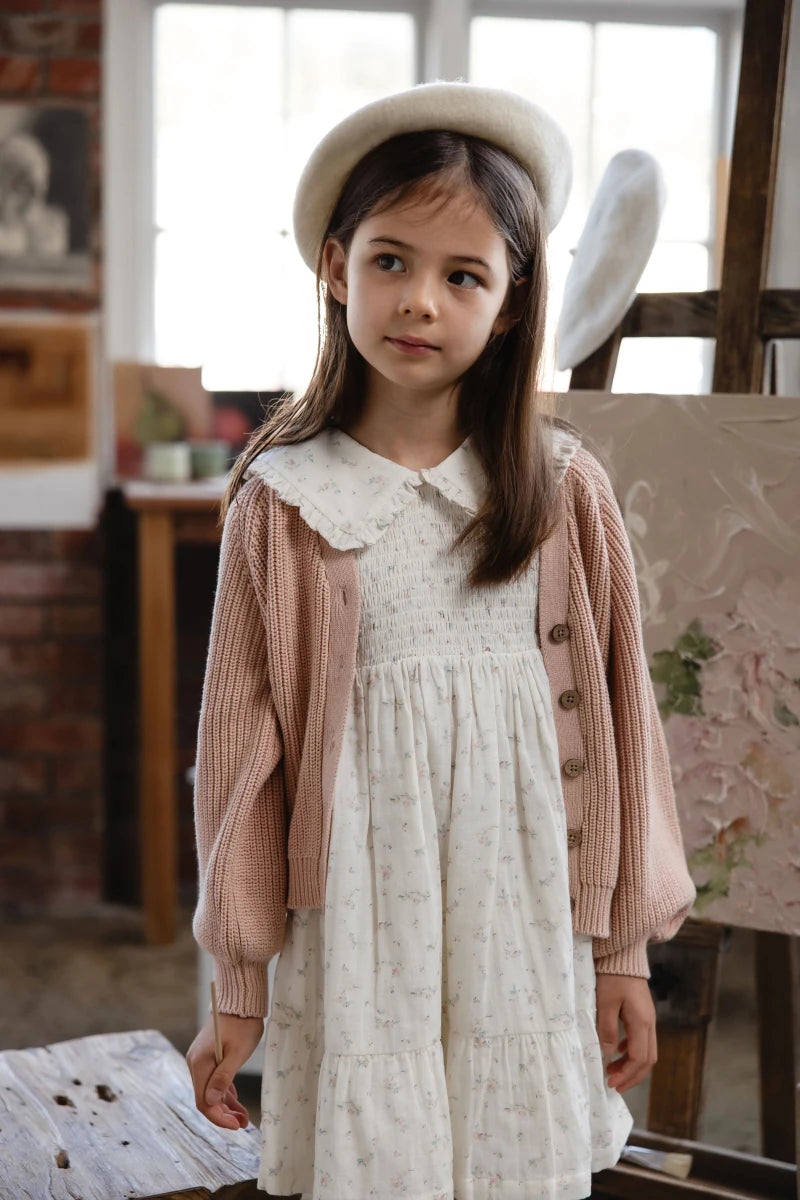 Paloma Cardigan - Rose Mist - Jamie Kay Tops sold by Rosebud & Jo