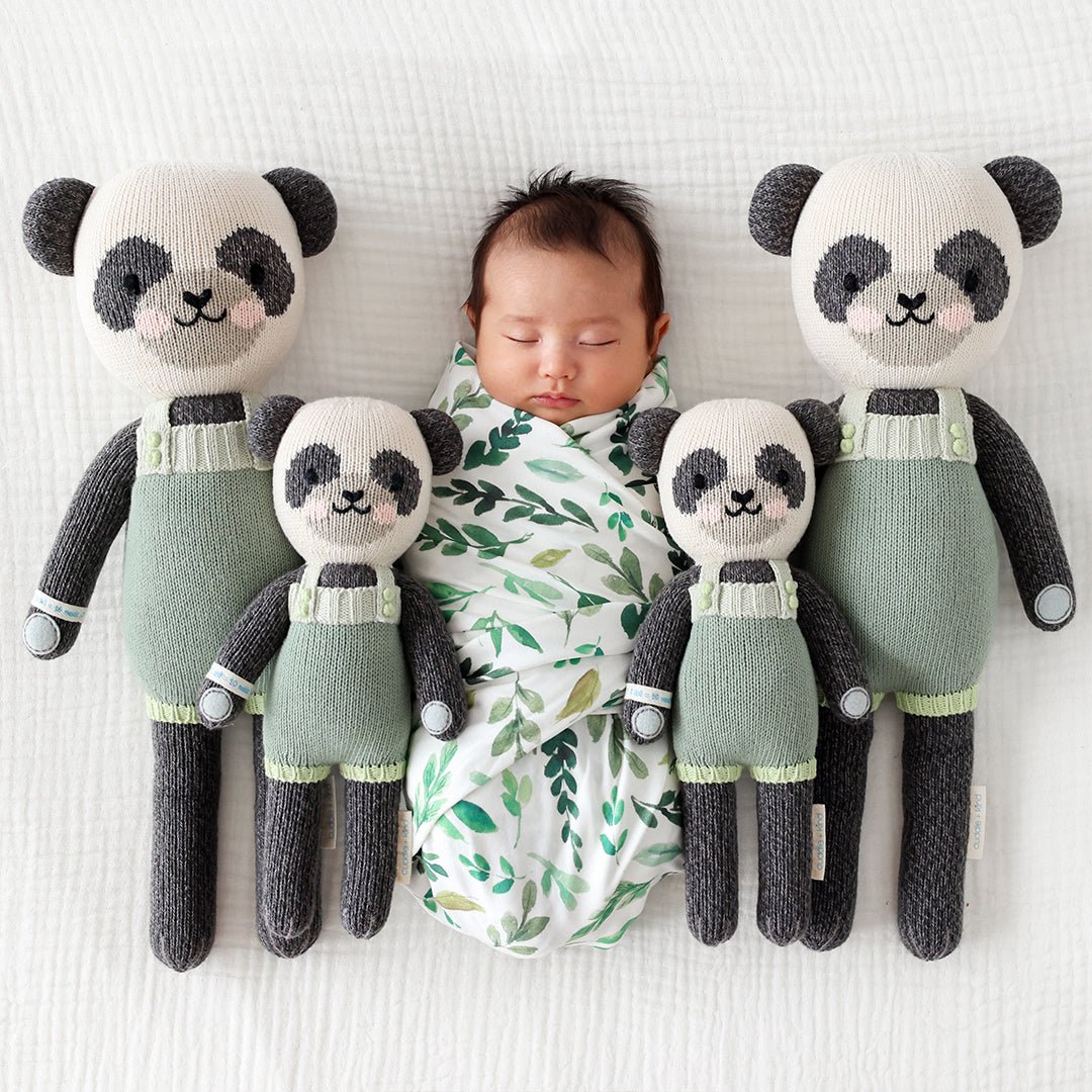 Paxton the Panda - Cuddle + Kind Stuffed Animals sold by Rosebud & Jo