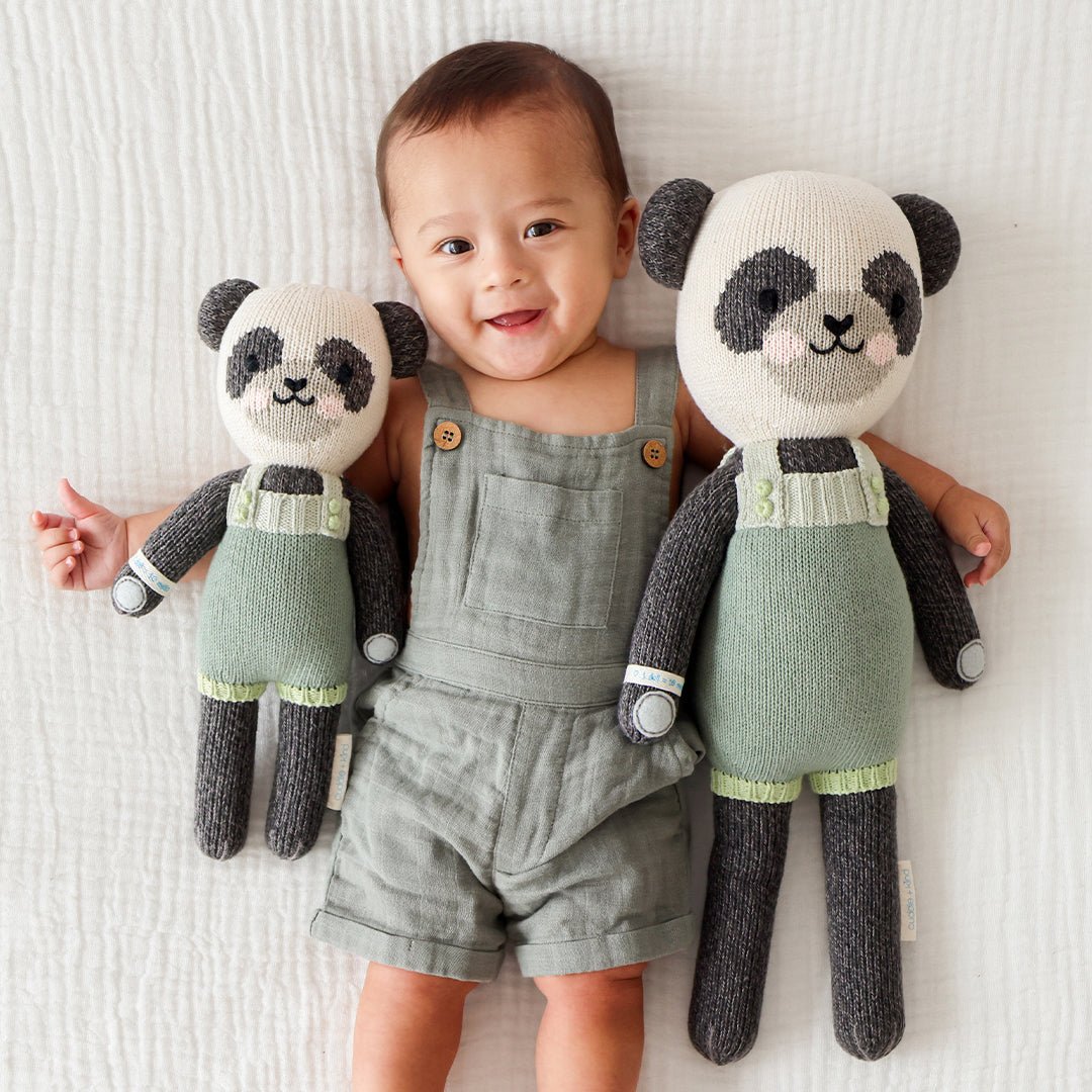 Paxton the Panda - Cuddle + Kind Stuffed Animals sold by Rosebud & Jo