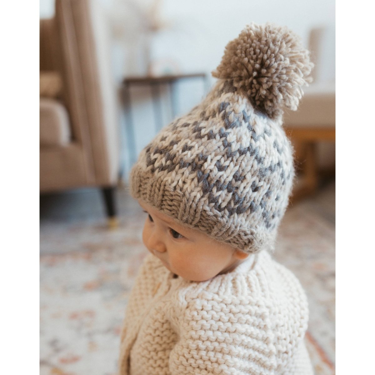 Pebble Beanie Hat - Huggalugs Hat sold by Rosebud & Jo