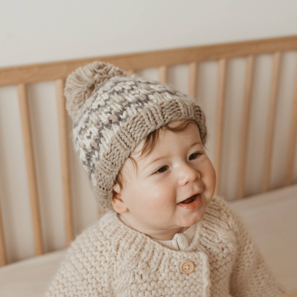 Pebble Beanie Hat - Huggalugs Hat sold by Rosebud & Jo