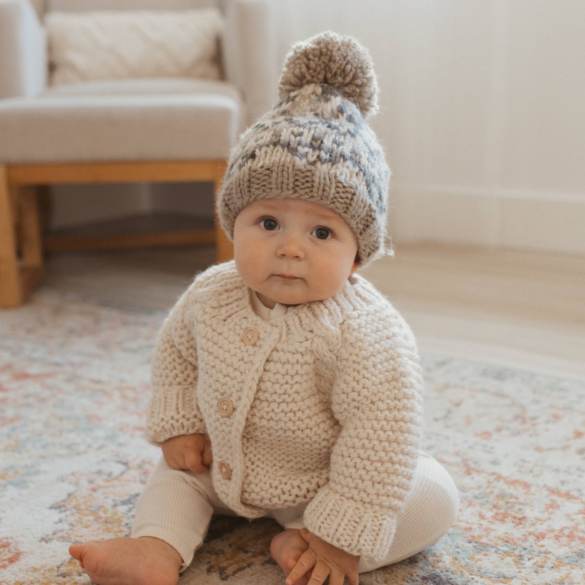 Pebble Beanie Hat - Huggalugs Hat sold by Rosebud & Jo