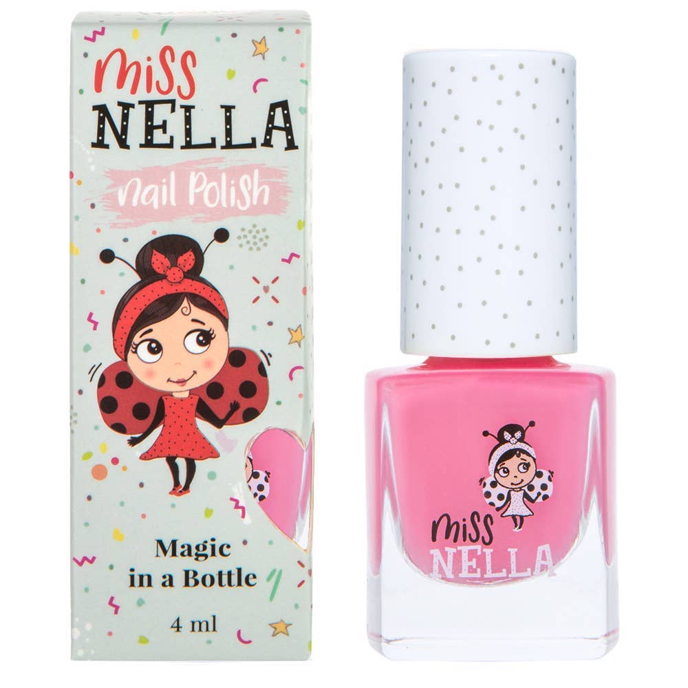 Pink A Boo Kids Peel Off Odour Free Nail Polish - Miss Nella US Skincare sold by Rosebud & Jo