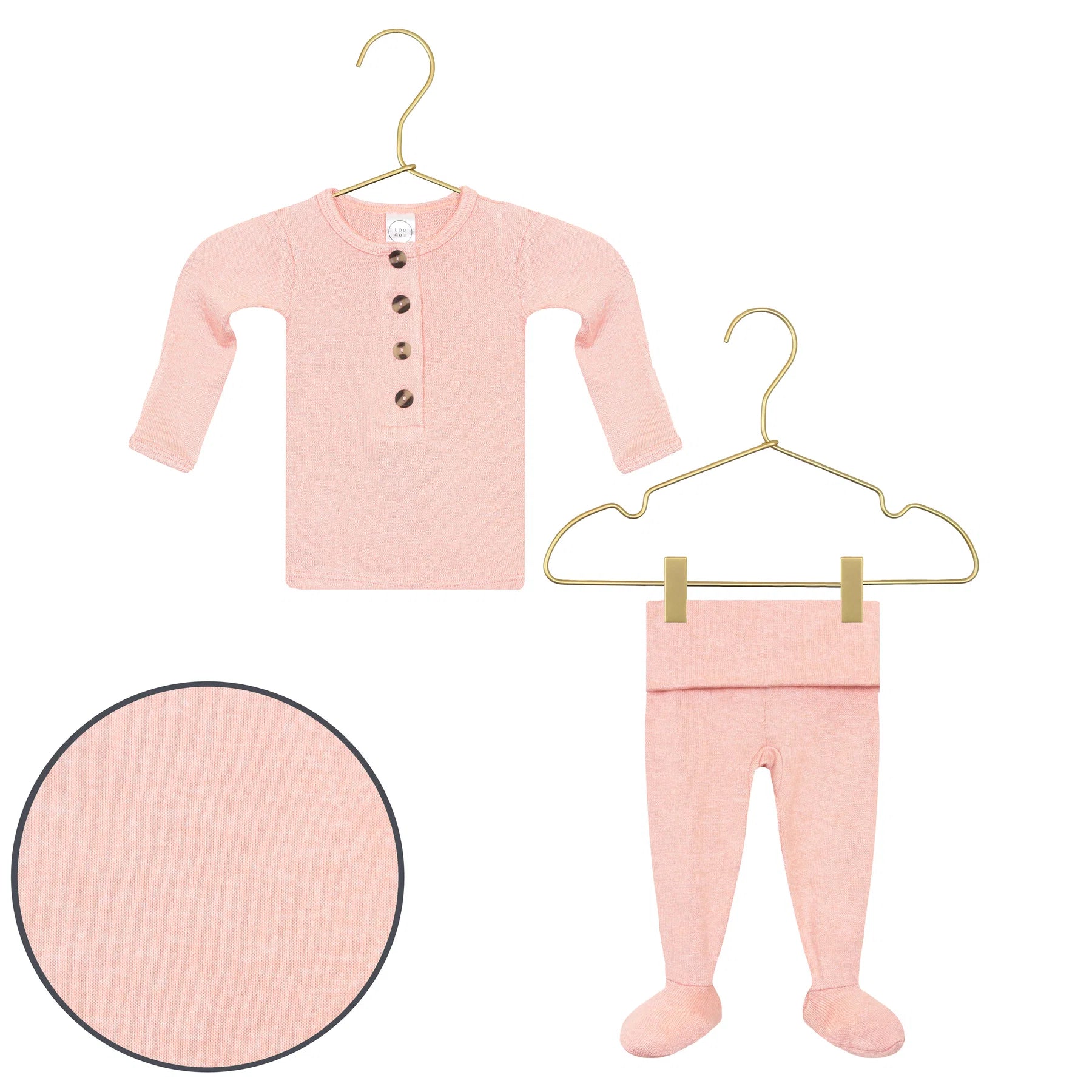 Piper Plush Knit Top & Bottom Set