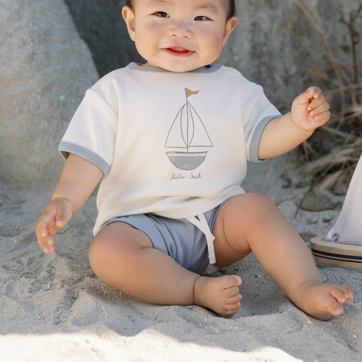 Play Short - Quincy Mae Baby & Toddler Clothing sold by Rosebud & Jo