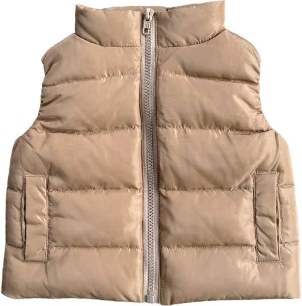 Puffer Vest in Portabella - Babysprouts Baby & Toddler Clothing sold by Rosebud & Jo