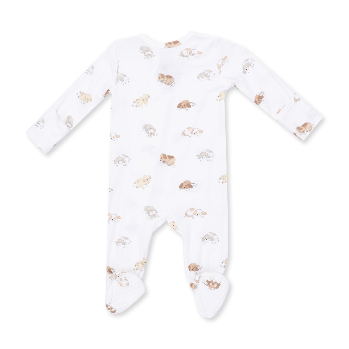 Puppy Snuggle Club - 2 Way Zipper Footie - Angel Dear Footies sold by Rosebud & Jo