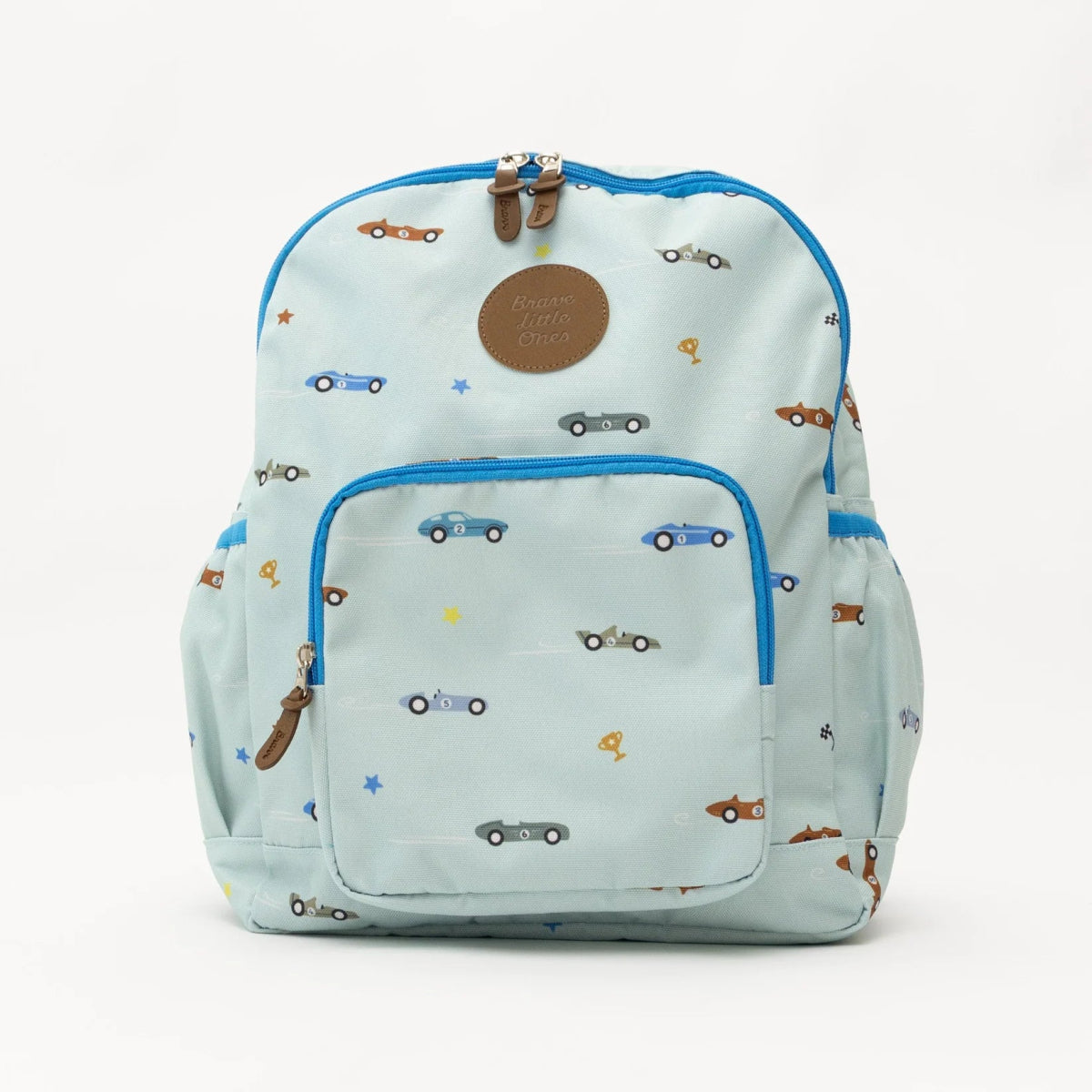 Race Cars Backpack - Brave Little Ones Baby Gear sold by Rosebud & Jo