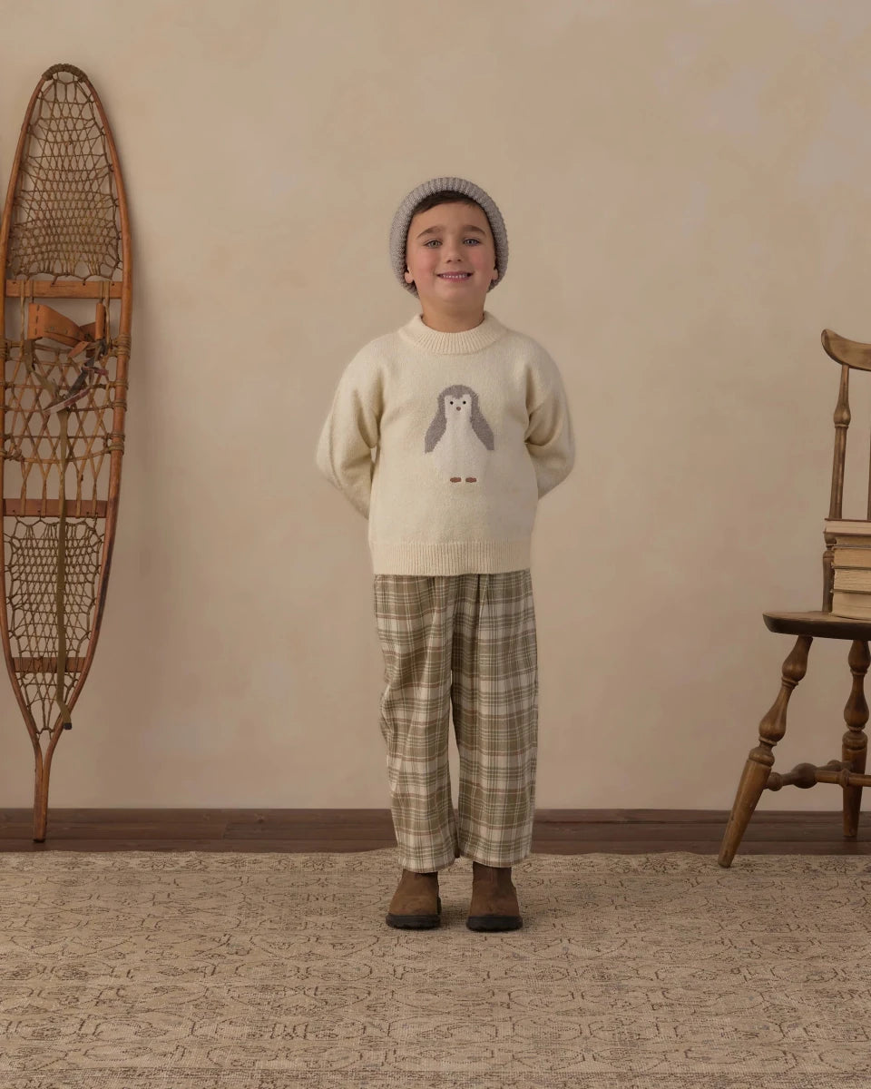 Reagan Sweater Penguin - Rylee + Cru Tops sold by Rosebud & Jo